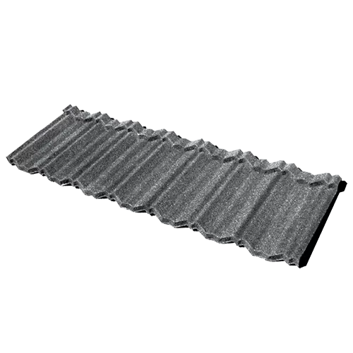 Black & White Northern  Stone Coated Metal Roof Tiles