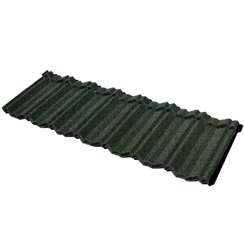 Forest Green Northern Stone Coated Metal Roof Tiles