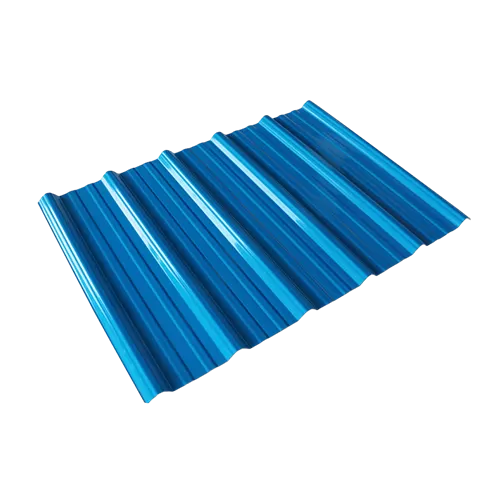 Blue Gem Trapezoid PVC Roof Sheet