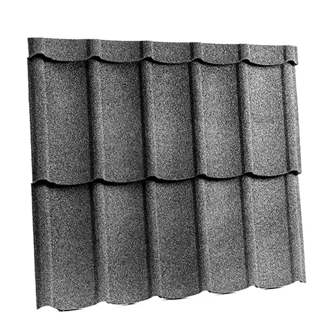 Tudor Style Long Span Stone Coated Metal Roof Tiles