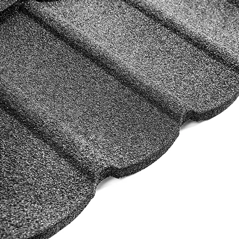 Tudor Style Long Span Stone Coated Metal Roof Tiles