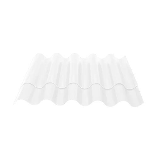 White Wave UPVC Roof Sheet