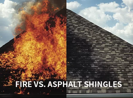 Are Asphalt Shingles Flammable?