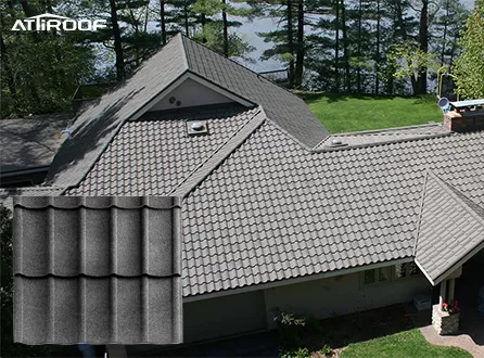 Long Span Stone-Coated Metal Roof Tiles