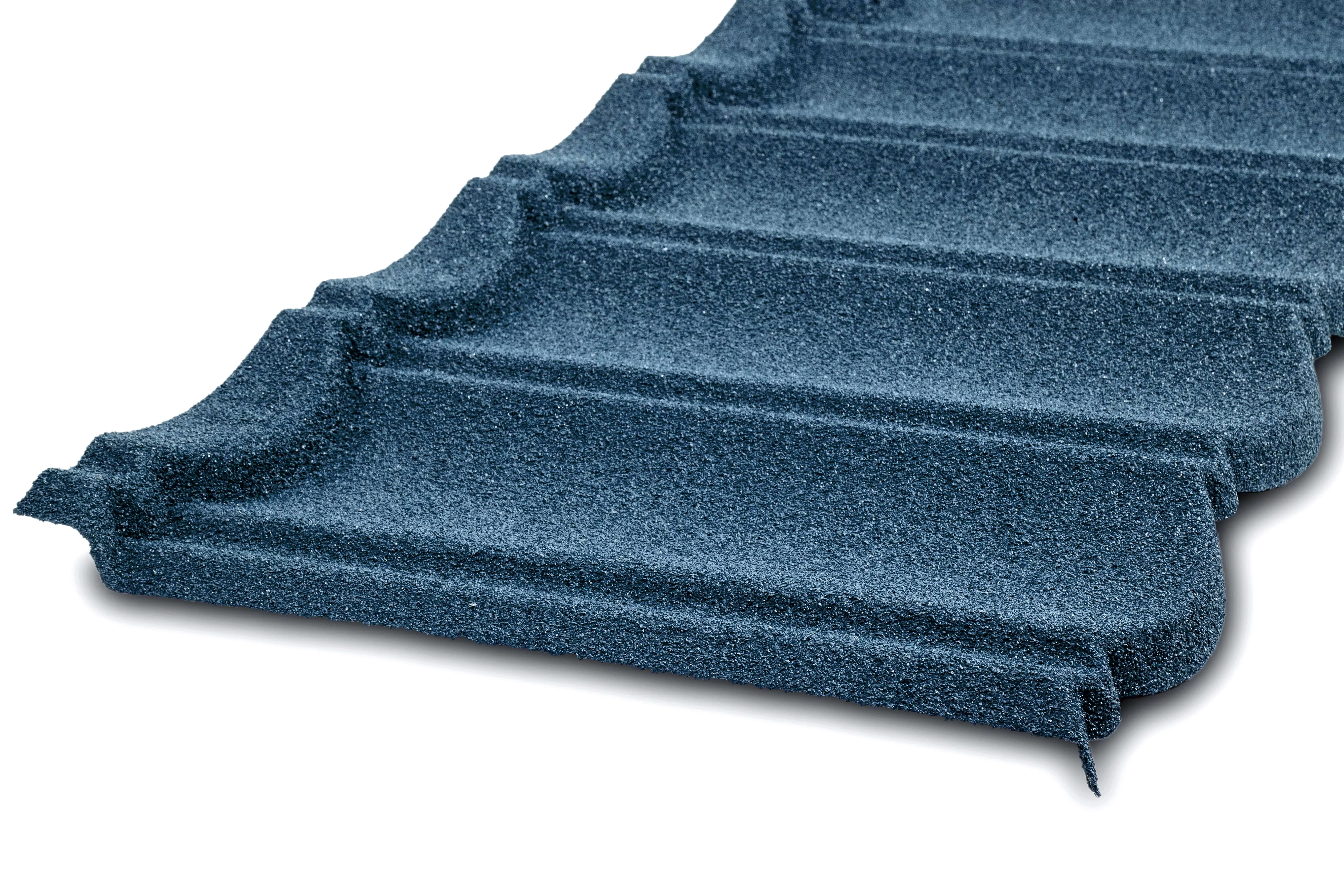 Blue Seven Wave Stone Coated Metal Roof Tile Connections