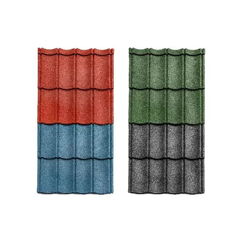 Arc Style Long Span Stone Coated Metal Roof Tiles