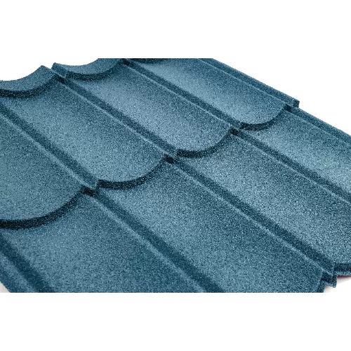 Arc Style Long Span Stone Coated Metal Roof Tiles