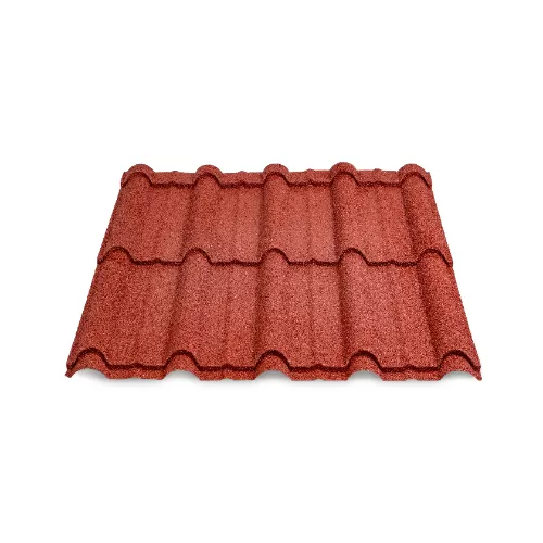 Bamboo Style Long Span Stone Coated Metal Roof Tiles